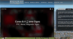 Desktop Screenshot of instantsignsb.com